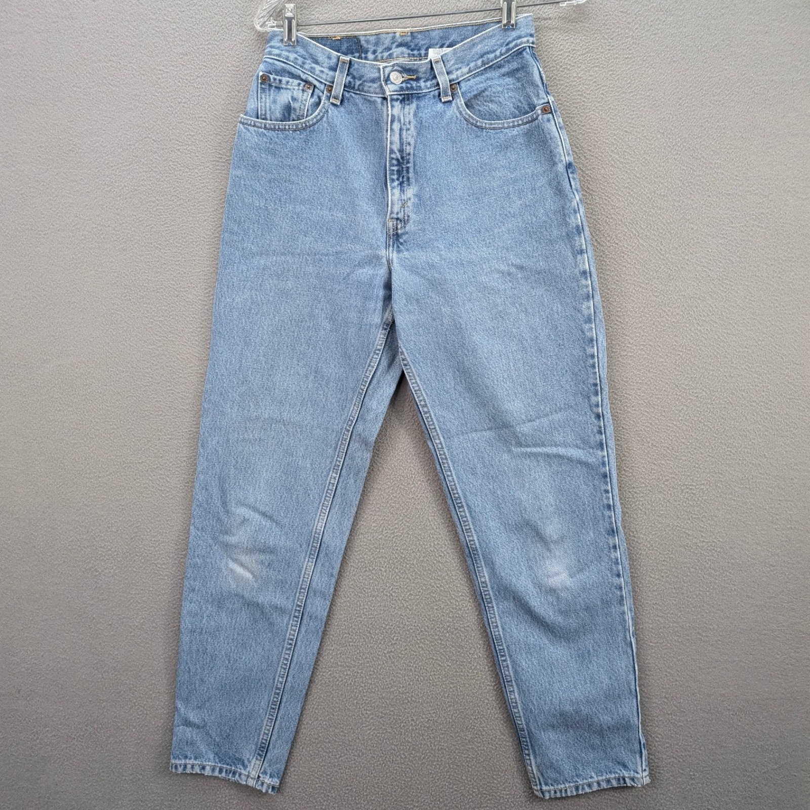 Vintage Levis 550 Jeans Relaxed Fit Tapered Leg Kids Size 8 Light Wash Denim Y2k
